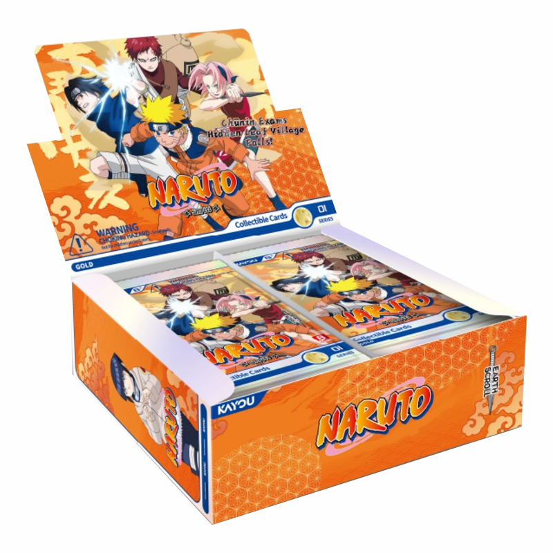 Kayou Naruto Earth Scroll Series 1 English Display Box | US Version