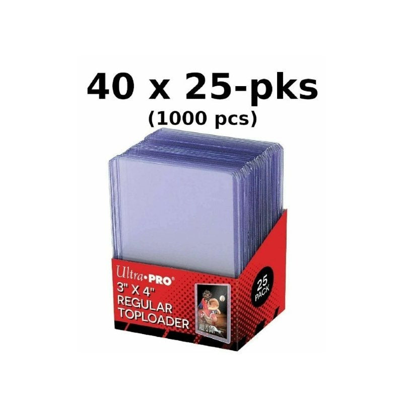 Ultra Pro - Protèges Cartes Standard Toploader Transparent et Super Épais par 10 (63 x Ultra Pro - Protèges Cartes Standard Toploader Transparent et Super Épais par 10 (63 x