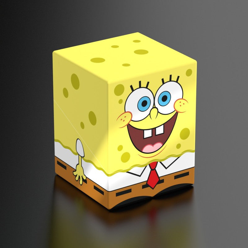 SpongeBob SquarePants Squaroes - Ultimate Guard Deck Box - Holds up to 100 Double-Sleeved or 120 Single-Sleeved Trading Cards - Perfect for any Trading Card Game