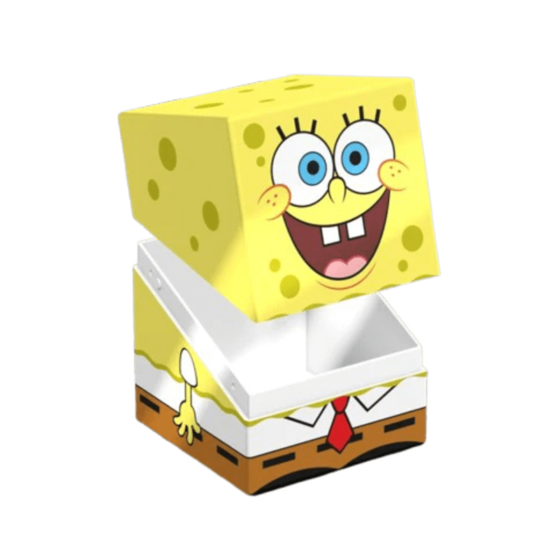 SpongeBob SquarePants Squaroes - Ultimate Guard Deck Box - Holds up to 100 Double-Sleeved or 120 Single-Sleeved Trading Cards - Perfect for any Trading Card Game