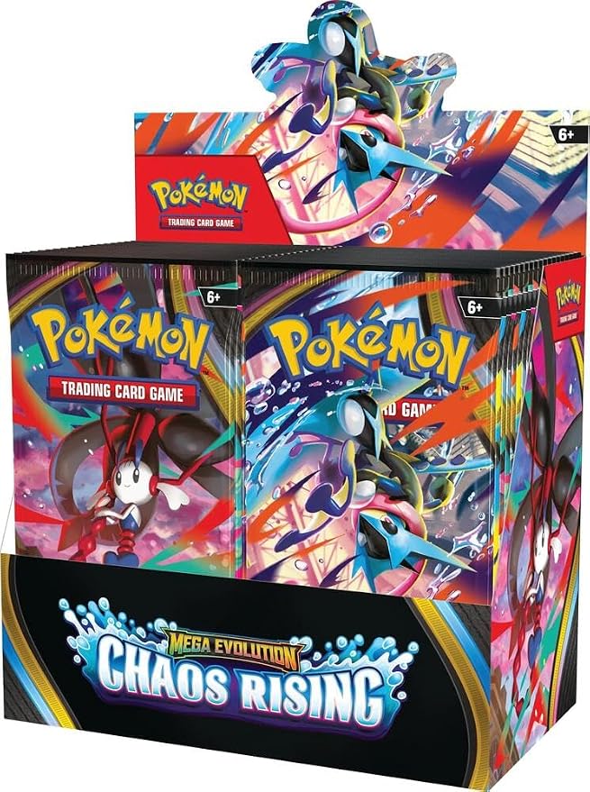Pokémon TCG: Mega Evolution—Chaos Rising Booster Display Box 36 Packs
