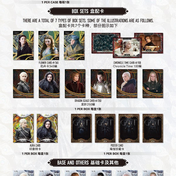 2025 Kakawow Aura Game of Thrones Hobby Box