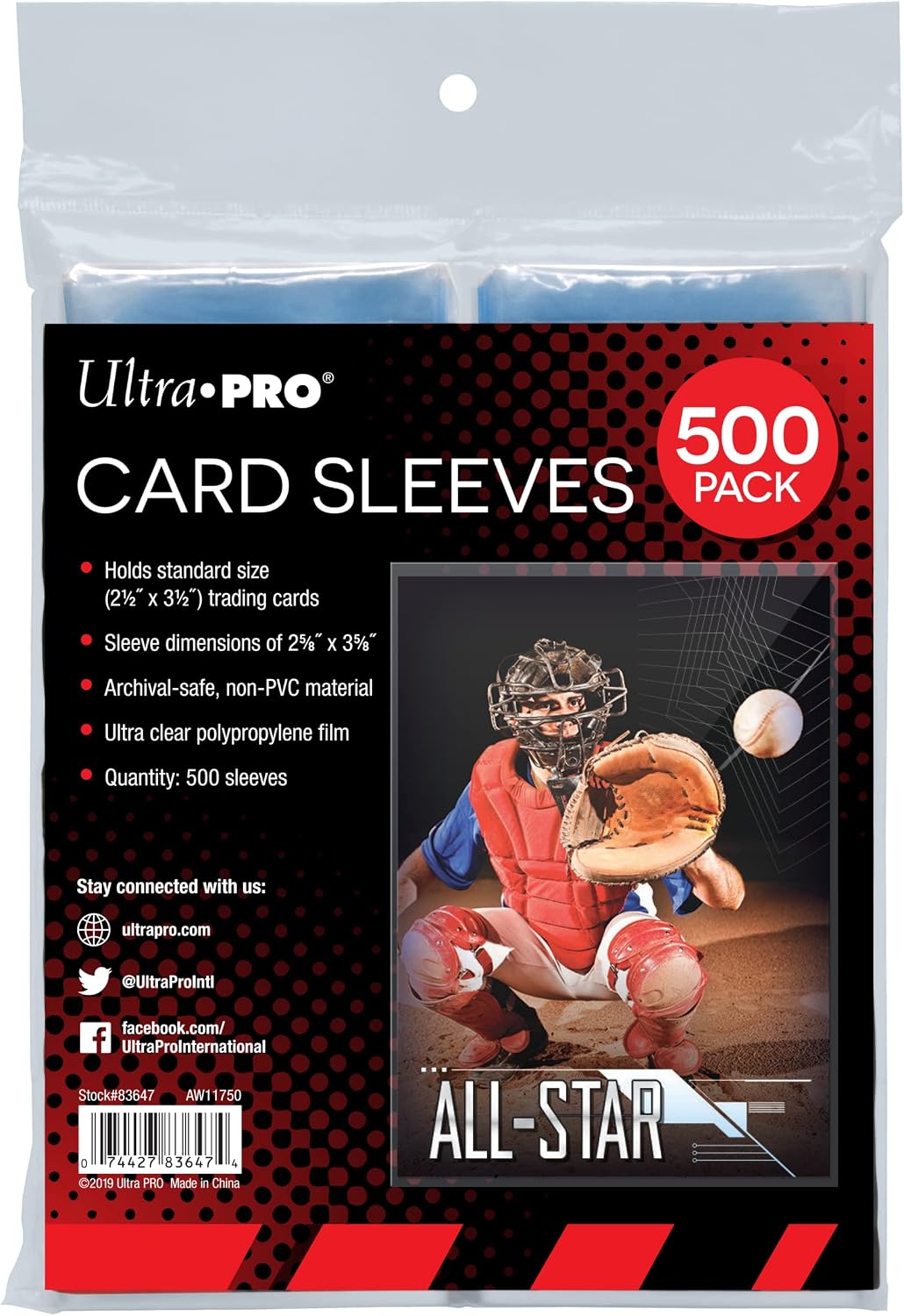 Ultra Pro Penny Sleeves (500 Count Pack)