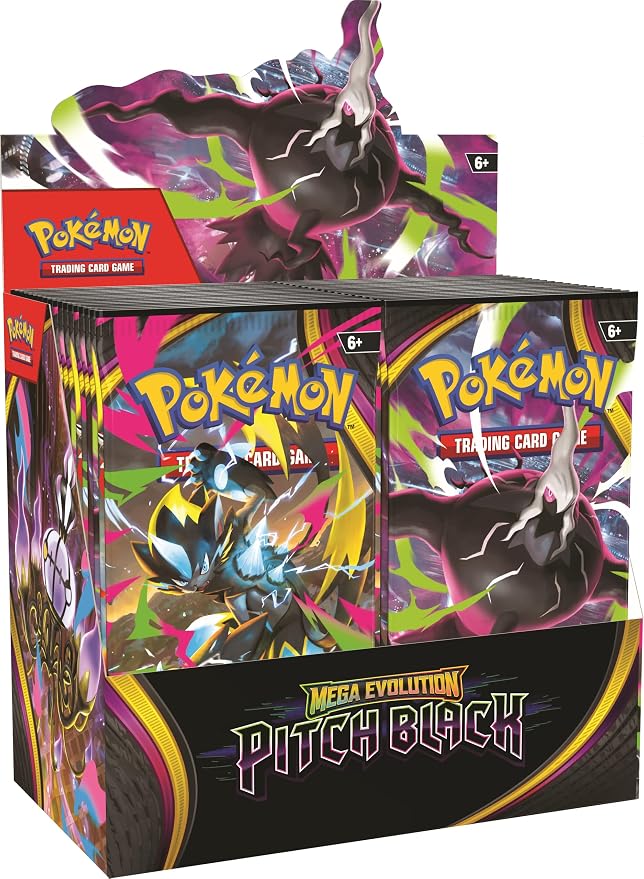 Pokémon TCG: Mega Evolution—Pitch Black Booster Display Box 36 Packs