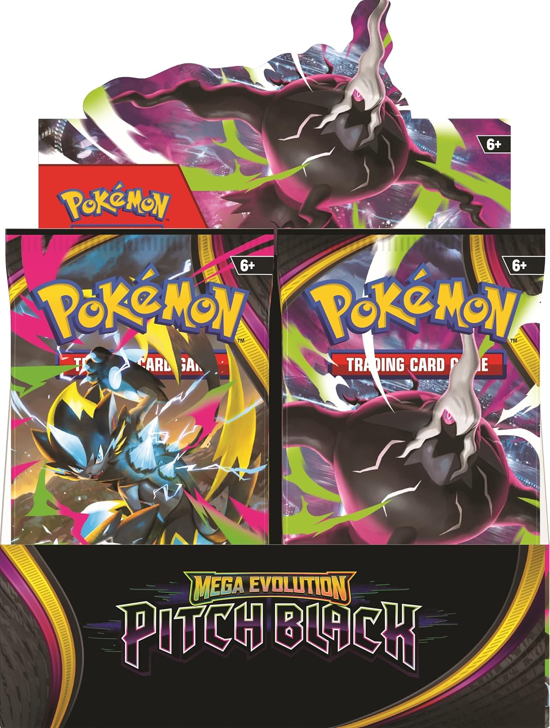 Pokémon TCG: Mega Evolution—Pitch Black Booster Display Box 36 Packs