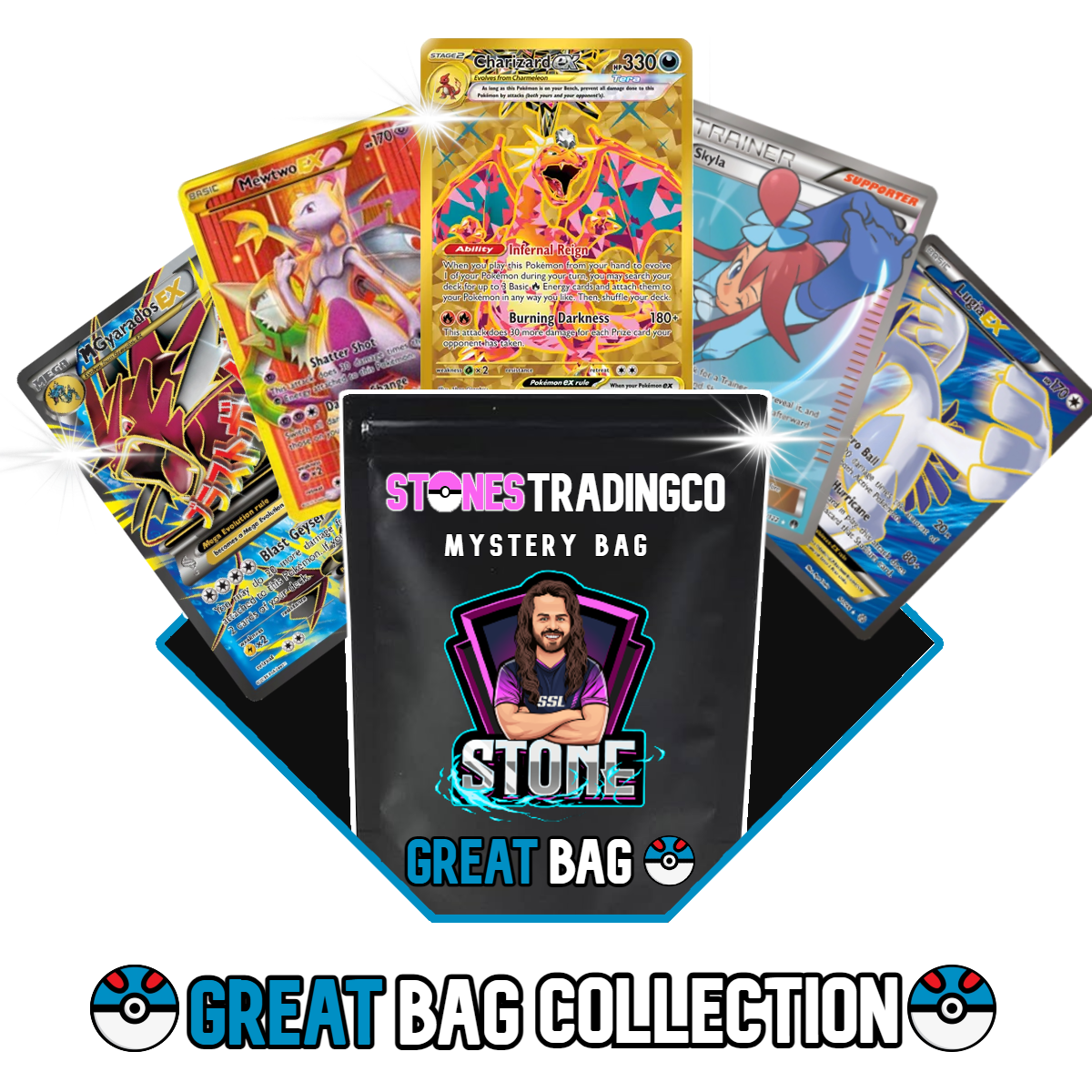 GreatBag - Pokemon Mystery Bags by StonesTradingCo