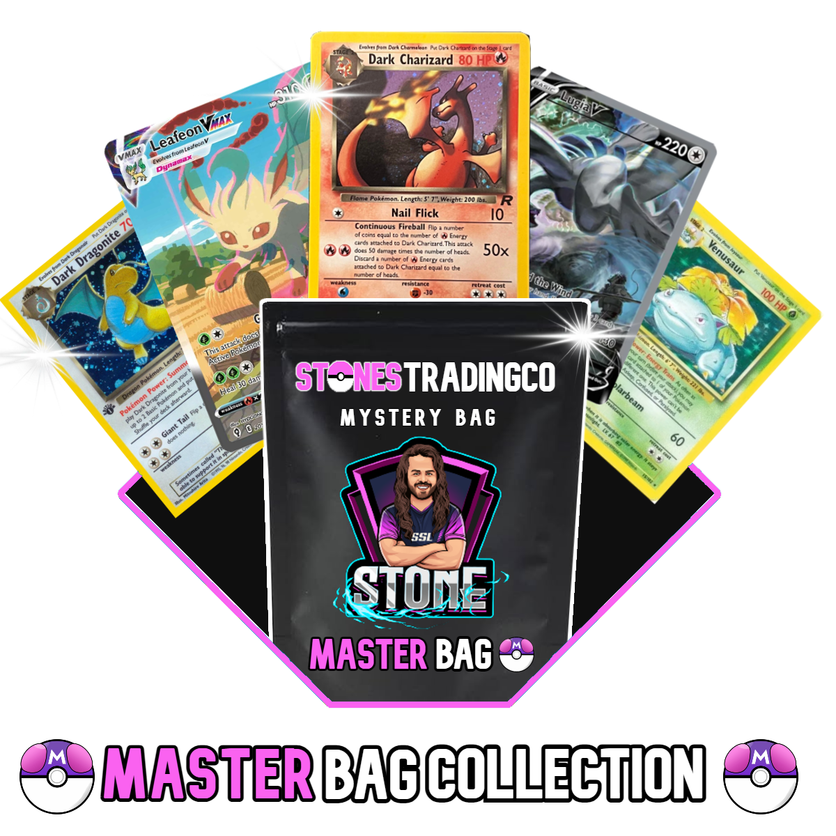 MasterBag - Pokemon Mystery Bags by StonesTradingCo