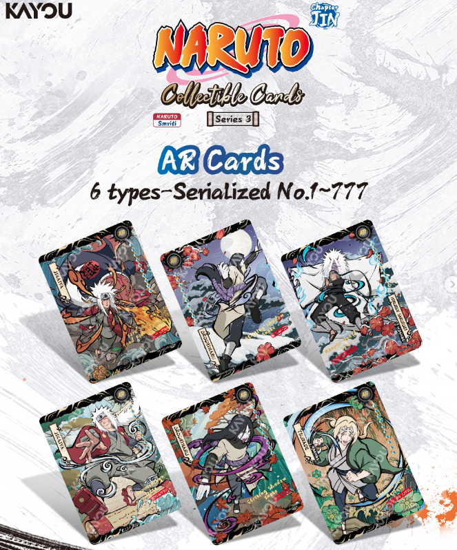 【1カートン/シュリンク付き】ナルト CHAPTER JIN SERIES 3 Naruto Series 3 Chapter Jin – StonesTradingCo