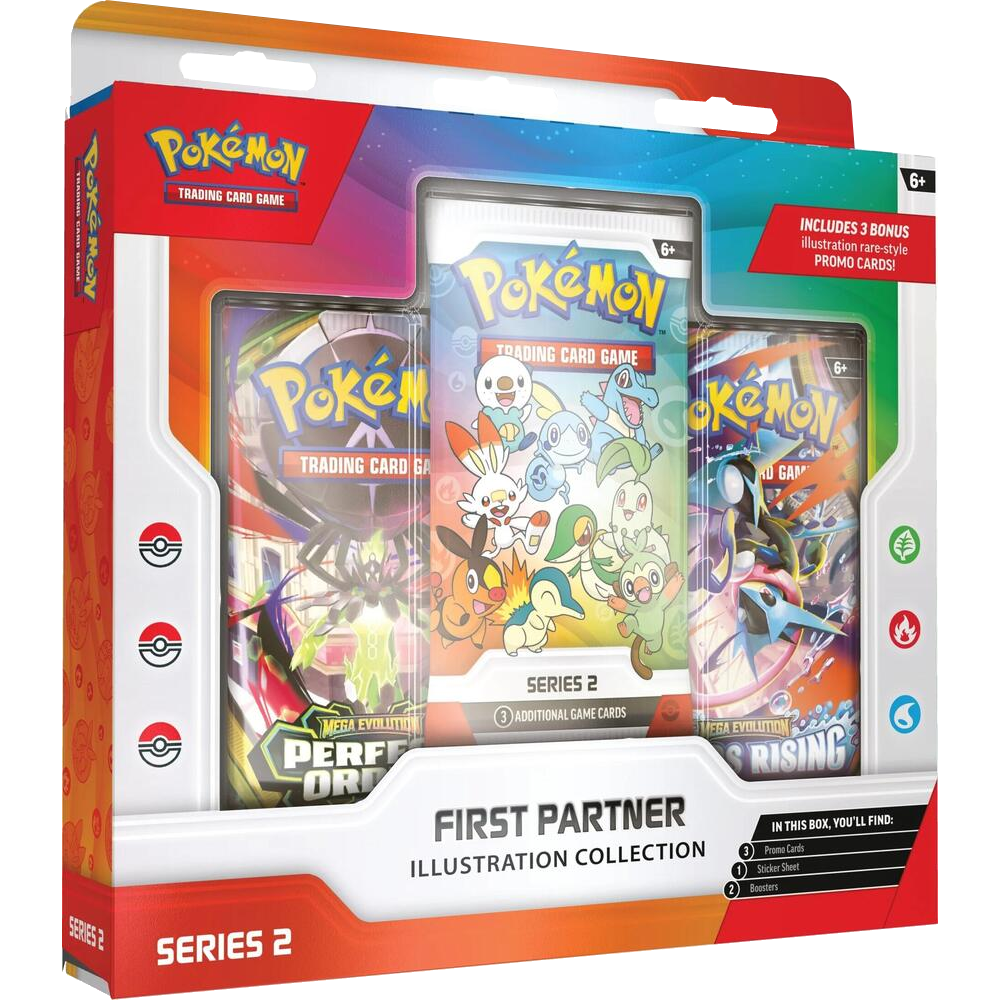 Pokemon First Partner Illustration Collection (Series 2)