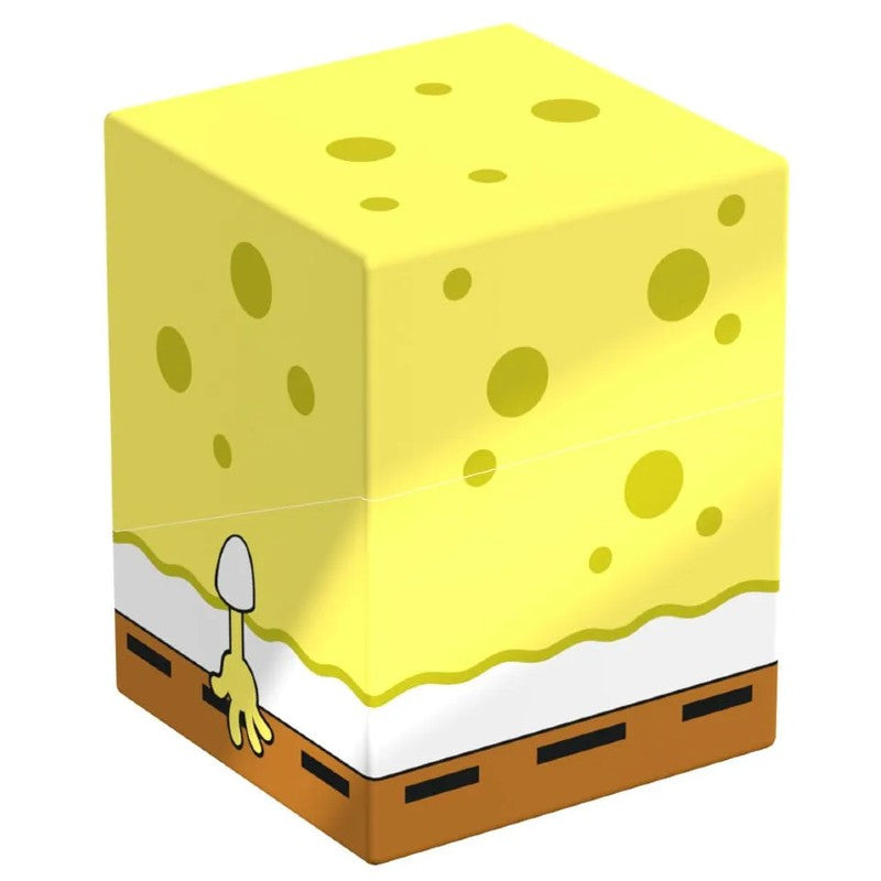 SpongeBob SquarePants Squaroes - Ultimate Guard Deck Box - Holds up to 100 Double-Sleeved or 120 Single-Sleeved Trading Cards - Perfect for any Trading Card Game