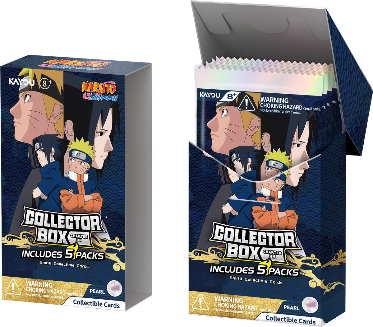 Naruto Jin 4 Collector's Boxes