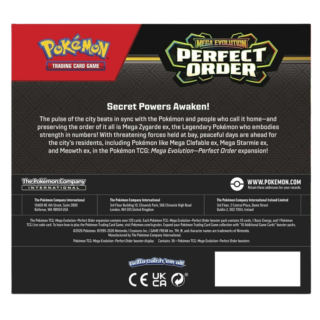 Mega Evolution: Perfect Order Booster Box