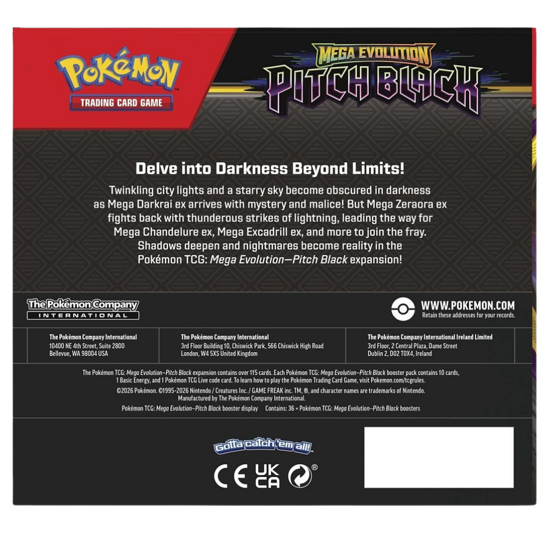Mega Evolution: Pitch Black Booster Box