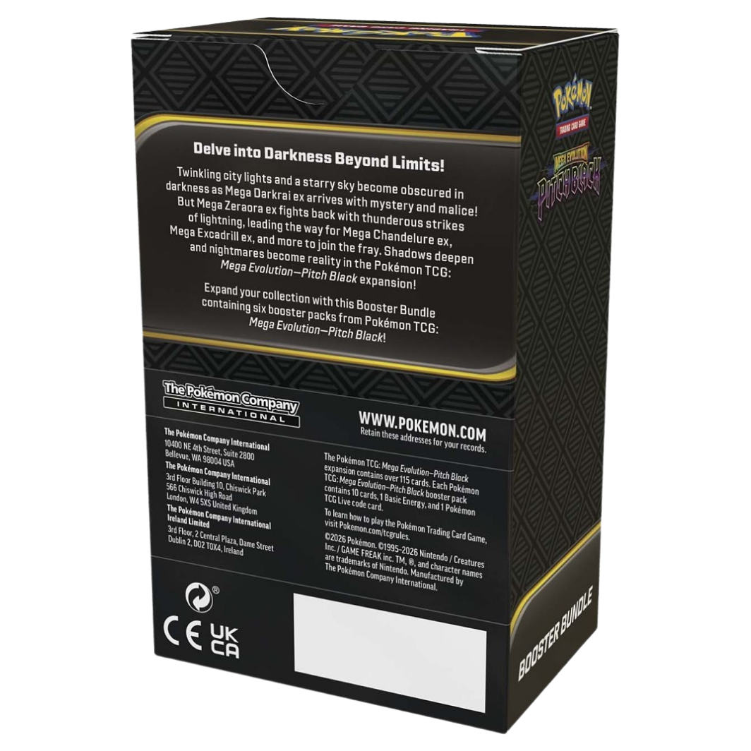 Mega Evolution: Pitch Black Booster Bundle